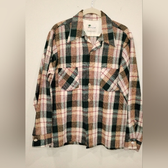 Wile-a-Way Other - VINTAGE PLAID SHIRT NWOT
